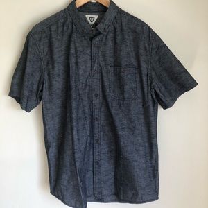 VISSLA Button up shirt
